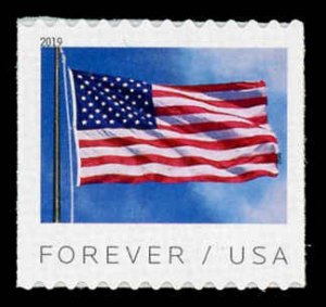 USA 5343 Mint (NH) US Flag (BCA) Coil Forever Stamp