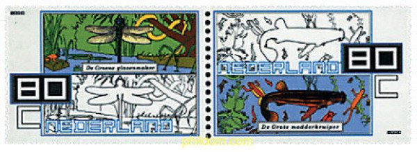6133 MNH HOLANDA 2000 FAUNA EN PELIGRO DE EXTINCION