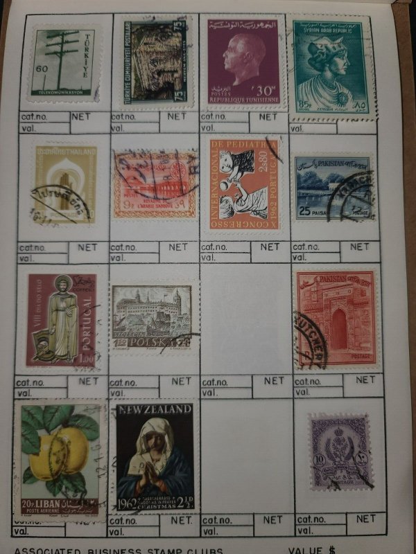 Dealer Stamp Approval Book Mixed Countries