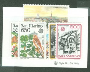San Marino #1107/1142a  Single (Complete Set)
