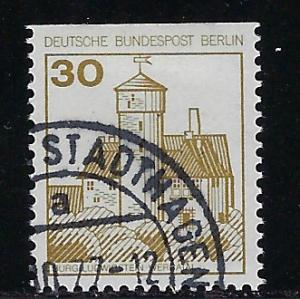 Germany Berlin Scott # 9N394, used, variation from booklet, 534C