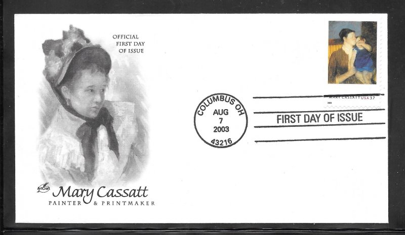 Just Fun Cover #3804 FDC Artcraft Cachet. (A1305)