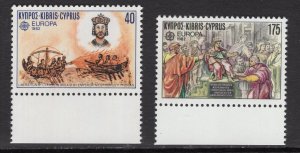 Cyprus  #579-580  MNH  1982   Europa