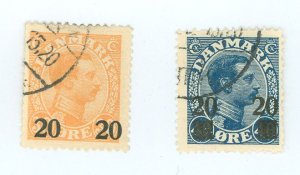 Denmark #176-77 Used