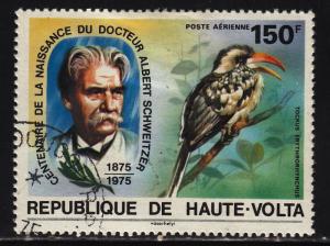 Burkina Faso C212 Schweitzer and Toucan 1975