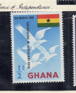 Ghana 1960 Early Issue Fine Mint Hinged 1/2d. NW-167645