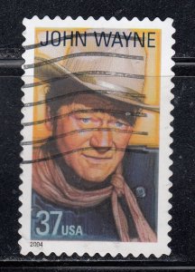 US 2004 Sc#3876 John Wayne Legends of Hollywood, 37cent. Used