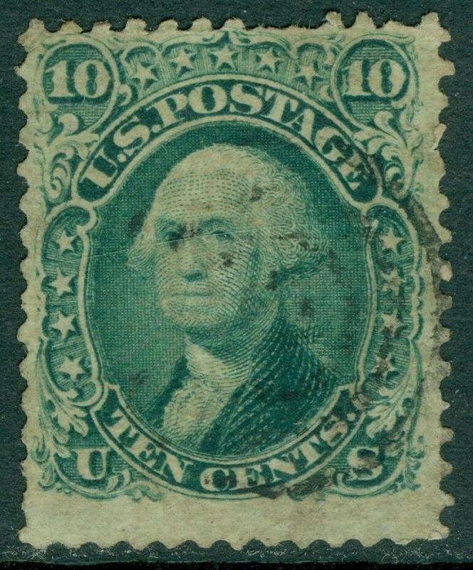 EDW1949SELL : USA 1868 Sc #89 Used. Light cancel Few perforation faults Cat $350