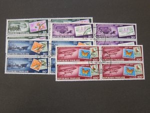 Togo 1973 Sc 853-55,C205 CTO BLK(4) set FU