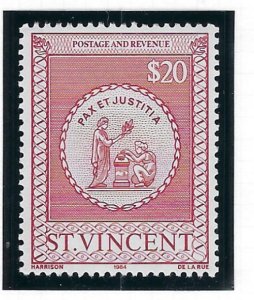 St Vincent AR7 MNH 1984 issue (KA)(ad4157)