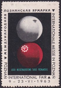 Poland 1963 Poznan International Fair Sept 23 Stamp MH