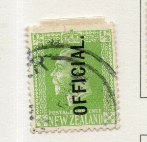 New Zealand 1916-31 Early Issue Fine Used 1/2d. Optd Official NW-167556