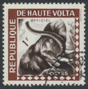 Burkina Faso Upper Volta SC# O1 CTO Official Elephant   see details / scans 