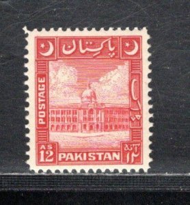 PAKISTAN SC# 54  FVF/MNH