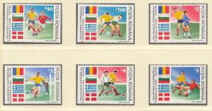 ROMANIA #3595-3600 MINT VF NH