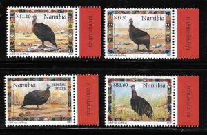 Namibia 1997 Christmas Helmeted guineafowl birds MNH A529