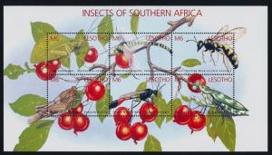 Lesotho 1324 MNH Insects, Fruit