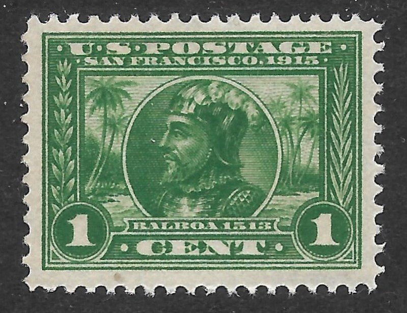 Doyle's_Stamps: 1913 XF+ MNH 1c Balboa, Scott #397**