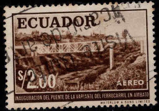 Ecuador Scott C369 used airmail  stamp