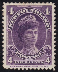 Newfoundland Scott 84 (1901) Mint H F, CV $40.00 C 