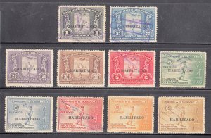 El Salvador Scott #543-547 & C41-C45 Used