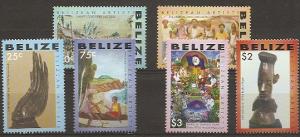 Belize 1209-14 2007 Art set NH