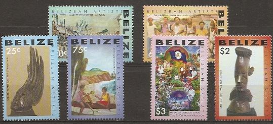 Belize 1209-14 2007 Art set NH