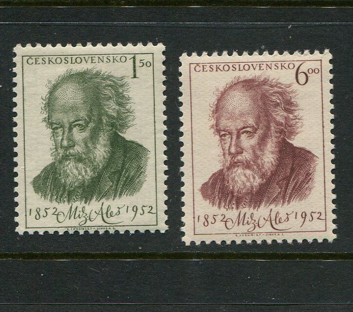 Czechoslovakia #546-7 MNH