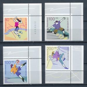 Germany 1997 - Scott B809, 810, 811,  812, set (4) - sports