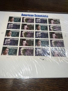 SCOTT#3906-3909 SHEET OF 20 AMERICAN SCIENTISTS STAMPS 37 CENT FACE MNH-2005-NIP