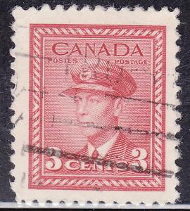 Canada 251 King George VI WWII War 1942