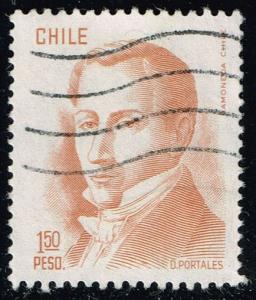 Chile #482 Diego Portales; Used