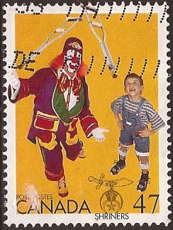 Canada - Scott# (040 - used single) 1917 (2001) VF Shriners