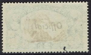 NEW ZEALAND 1936 OFFICIAL 21/2D PICTORIAL PERF 13.5 MNH **