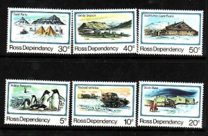 Ross Dependency-Sc#L15-L20- id7-unused NH set-Scott Base-Birds-1982-