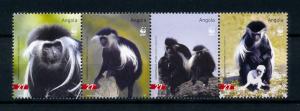 [79177] Angola 2004 Wild Life Monkeys Angola Colobus WWF  MNH