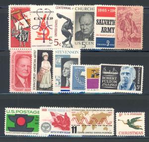 US - 1965 - Commemorative Year Set - Mint Never Hinged