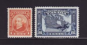 Canada 141, 145 MH Various (B)