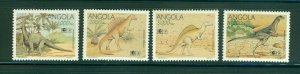 Angola #906-09 (1994 Dinosaur set) VFMNH CV $4.75