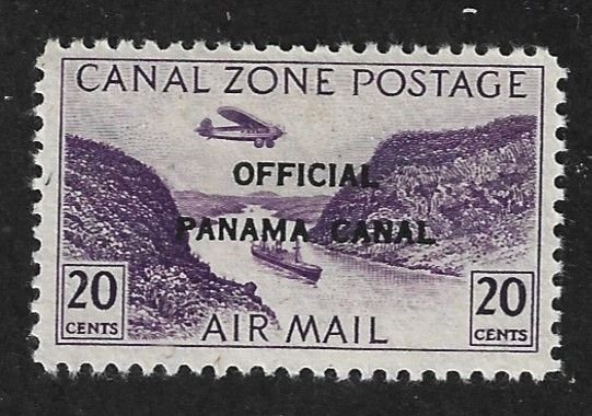 Canal Zone Scott #CO4  Mint 20c Official Air 2019 CV $13.00