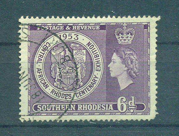 Southern Rhodesia sc# 79 used cat value $.35