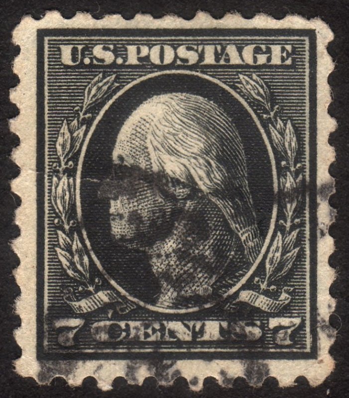 1916, US 7c, Washington, Used, Sc 469