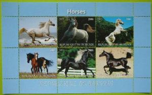 BURUNDI SHEET CINDERELLA HORSES