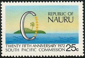 Nauru 1972 South Pacific Commission, MNH #89,SG97