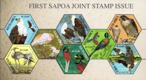 South Africa - 2004 SAPOA 1st Joint Issue Birds MS MNH** SG MS1508