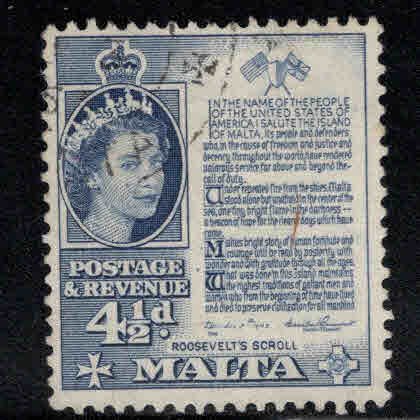 MALTA  Scott 253 Used