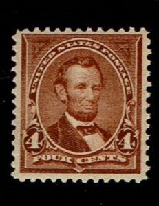 Scott #280b VF/XF-OG-NH. A Showpiece