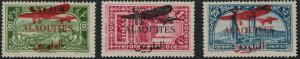 Alaouites 1929 SC C17-C19 Set LH 