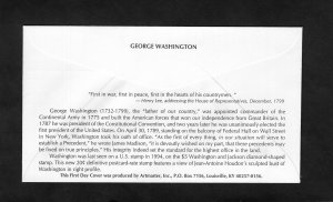 3483 Washington, pair FDC Artmaster