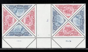 UNITED STATES SC# 3130-31 VERT GUTTER BLK/8 VF/NH